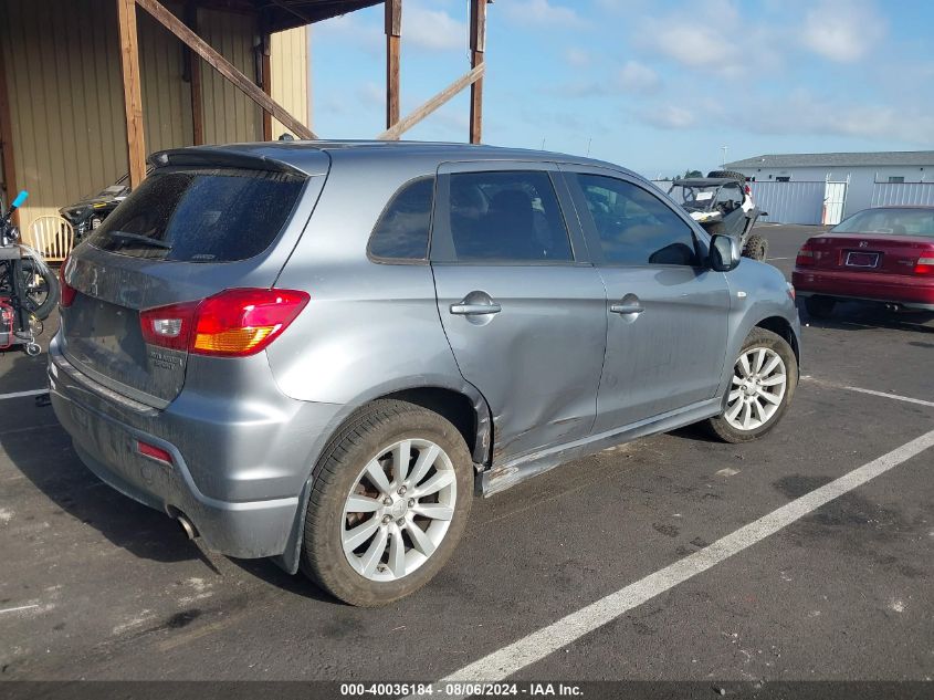 2011 Mitsubishi Outlander Sport Se VIN: JA4AR4AUXBZ025192 Lot: 40036184