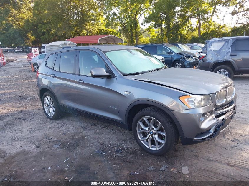 2013 BMW X3 xDrive35I VIN: 5UXWX7C51DL977740 Lot: 40044586