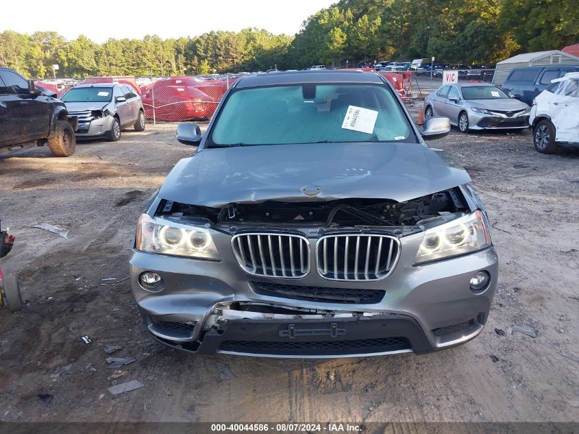 2013 BMW X3 xDrive35I VIN: 5UXWX7C51DL977740 Lot: 40044586