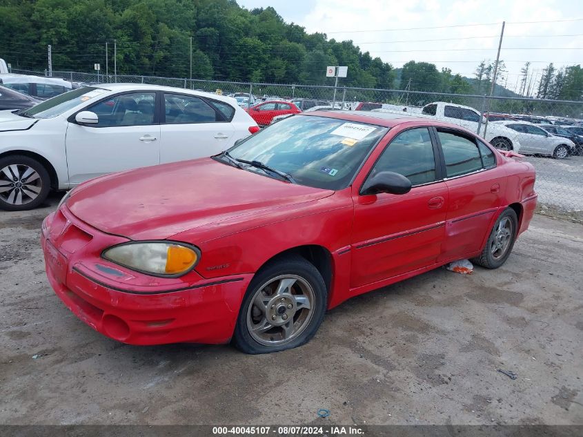 2002 Pontiac Grand Am Gt1 VIN: 1G2NV52E82C254011 Lot: 40045107