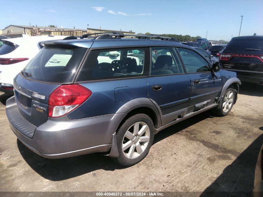 2008 Subaru Outback 2.5I/2.5I L.l. Bean Edition VIN: 4S4BP61C587340968 Lot: 40046372