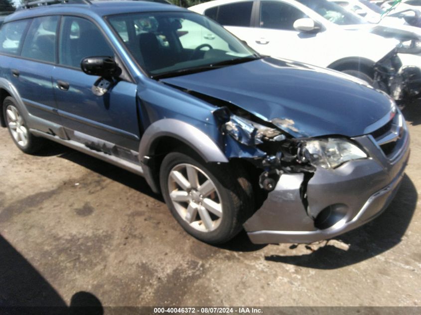 2008 Subaru Outback 2.5I/2.5I L.l. Bean Edition VIN: 4S4BP61C587340968 Lot: 40046372