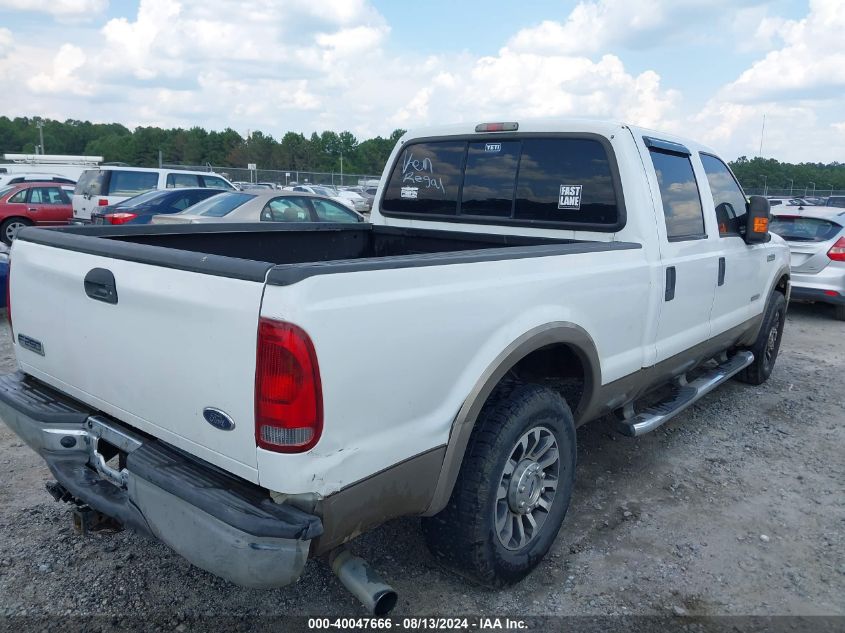 2006 Ford F-250 Lariat/Xl/Xlt VIN: 1FTSW20P76ED41715 Lot: 40047666