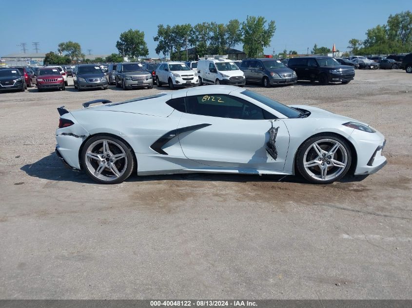 2020 Chevrolet Corvette Stingray Rwd 3Lt VIN: 1G1Y82D49L5102854 Lot: 40048122