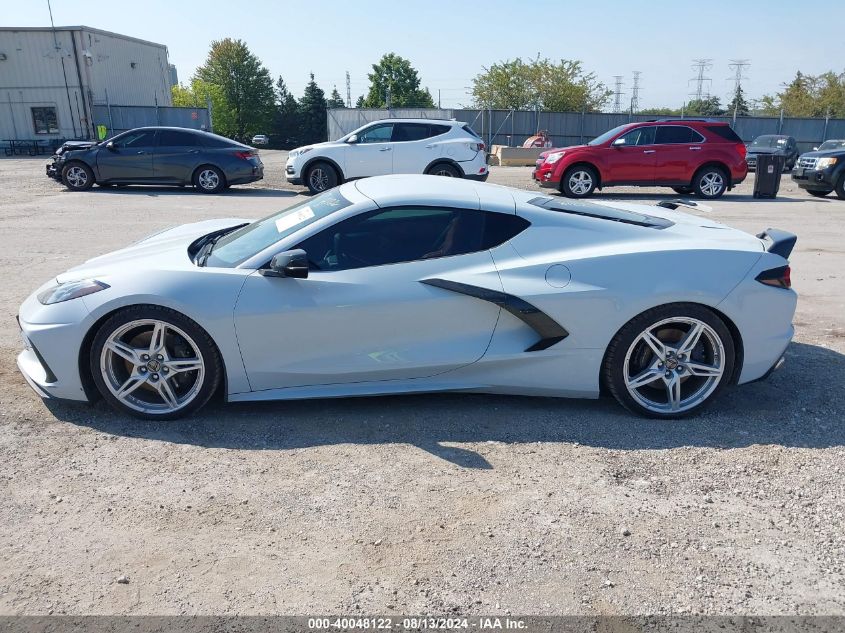 2020 Chevrolet Corvette Stingray Rwd 3Lt VIN: 1G1Y82D49L5102854 Lot: 40048122