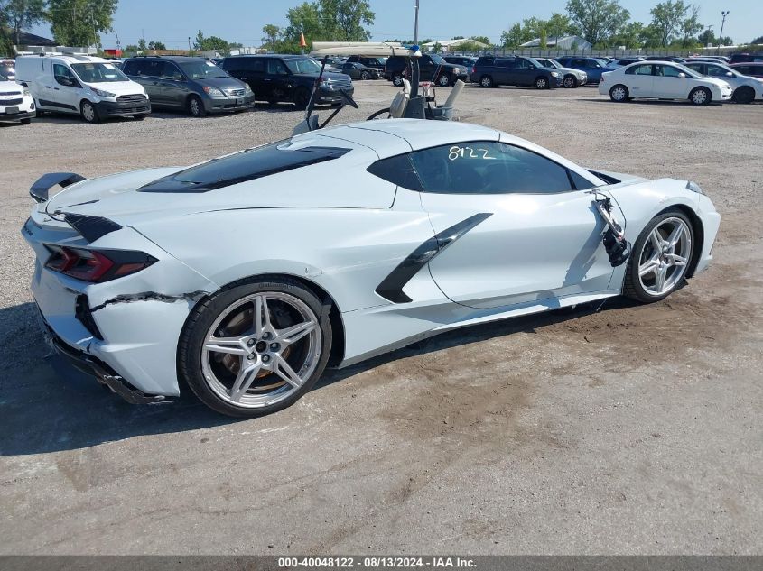 2020 Chevrolet Corvette Stingray Rwd 3Lt VIN: 1G1Y82D49L5102854 Lot: 40048122