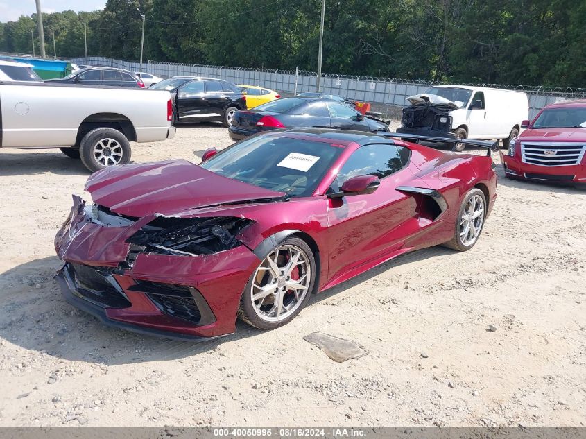 2020 Chevrolet Corvette Stingray Rwd 2Lt VIN: 1G1Y72D40L5108545 Lot: 40050995