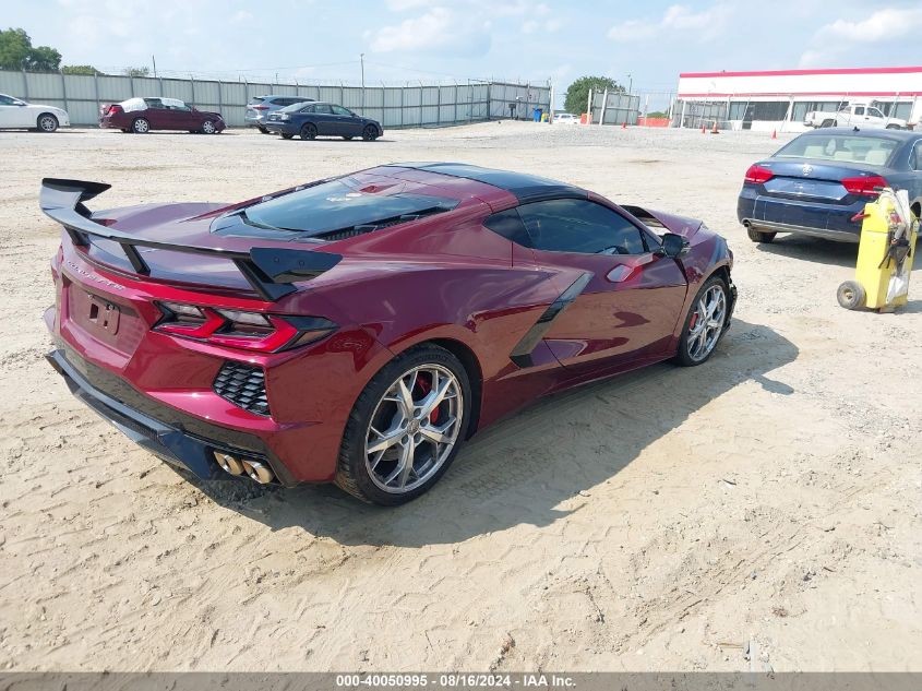 2020 Chevrolet Corvette Stingray Rwd 2Lt VIN: 1G1Y72D40L5108545 Lot: 40050995