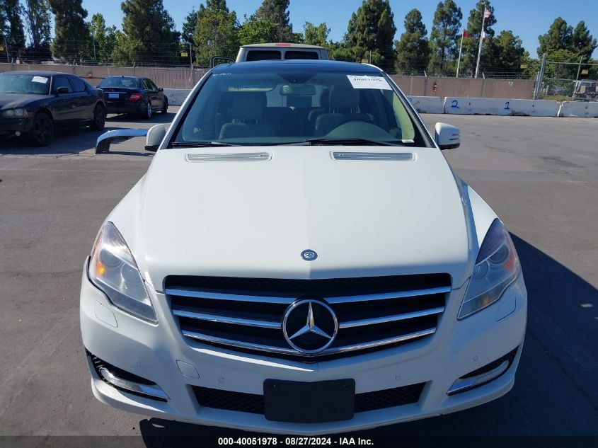 2011 Mercedes-Benz R 350 4Matic VIN: 4JGCB6FE3BA119263 Lot: 40051978