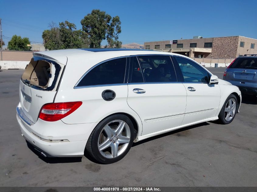 2011 Mercedes-Benz R 350 4Matic VIN: 4JGCB6FE3BA119263 Lot: 40051978