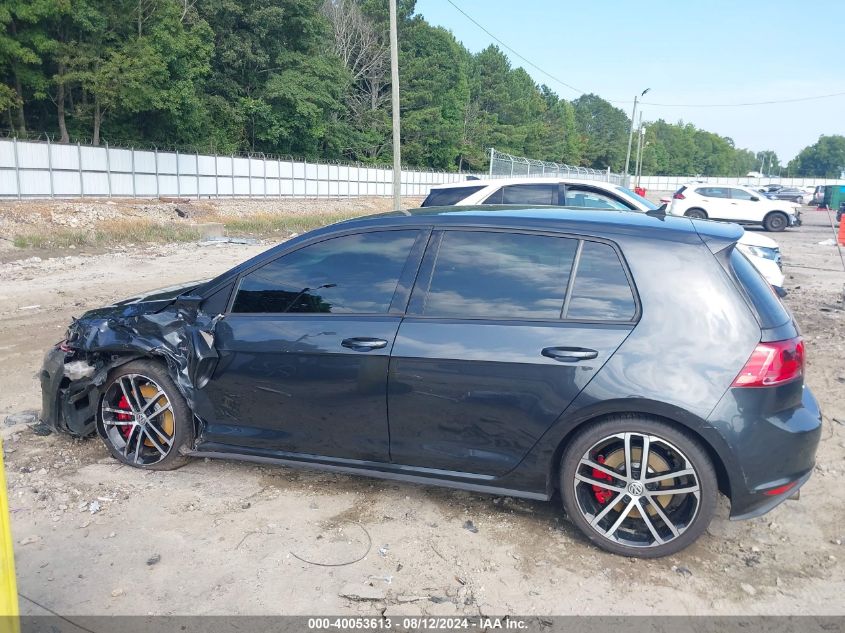 2017 Volkswagen Golf Gti Autobahn 4-Door/S 4-Door/Se 4-Door/Sport 4-Door VIN: 3VW447AU9HM047579 Lot: 40053613