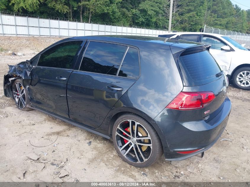 2017 Volkswagen Golf Gti Autobahn 4-Door/S 4-Door/Se 4-Door/Sport 4-Door VIN: 3VW447AU9HM047579 Lot: 40053613