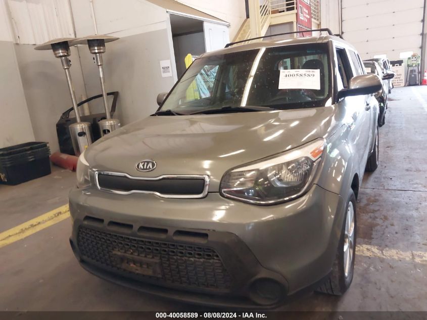 2015 Kia Soul VIN: KNDJN2A27F7219426 Lot: 40058589