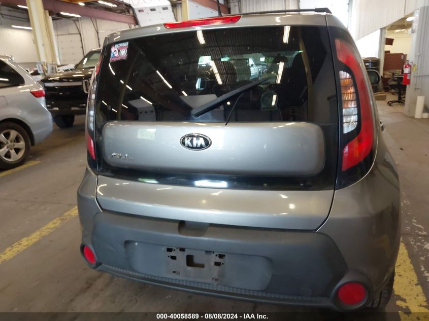 2015 Kia Soul VIN: KNDJN2A27F7219426 Lot: 40058589