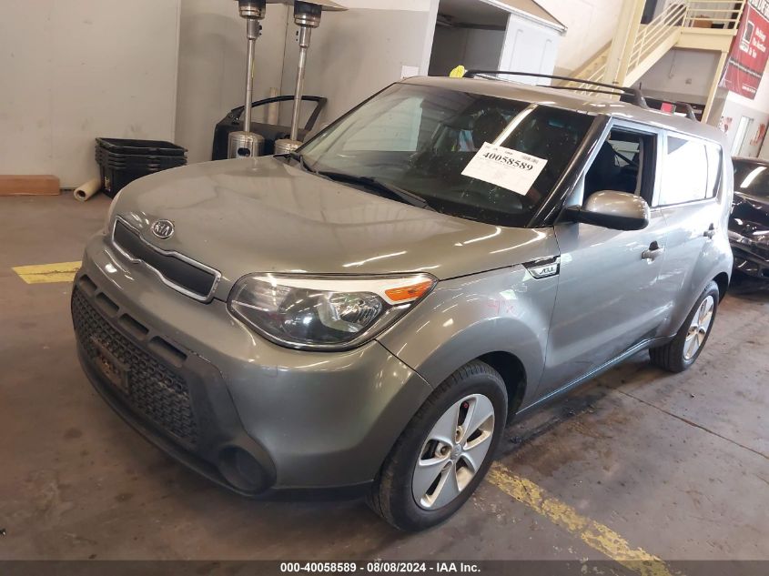 2015 Kia Soul VIN: KNDJN2A27F7219426 Lot: 40058589