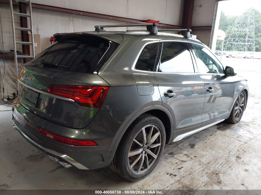 2024 Audi Sq5 Premium Plus Tfsi Quattro Tiptronic VIN: WA1B4AFY8R2051225 Lot: 40058730