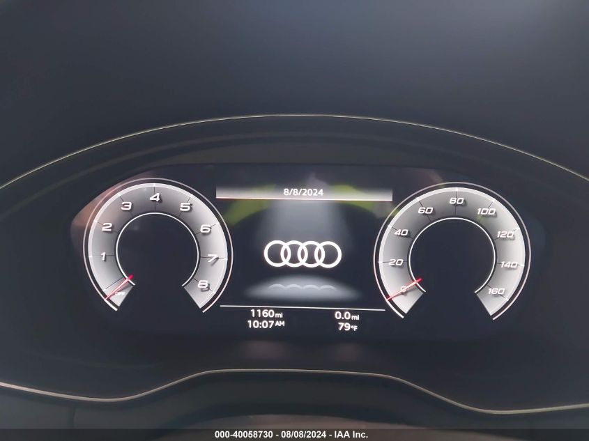 2024 Audi Sq5 Premium Plus Tfsi Quattro Tiptronic VIN: WA1B4AFY8R2051225 Lot: 40058730