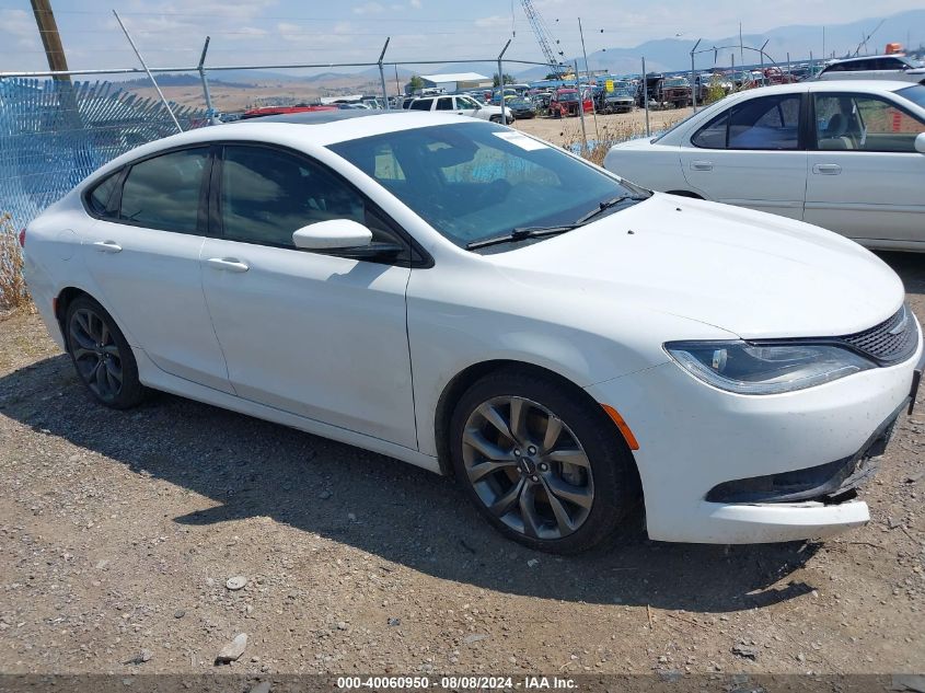 2015 Chrysler 200 S VIN: 1C3CCCBG4FN672451 Lot: 40060950