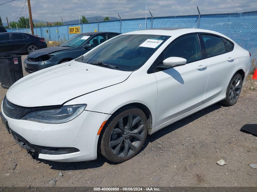 2015 Chrysler 200 S VIN: 1C3CCCBG4FN672451 Lot: 40060950