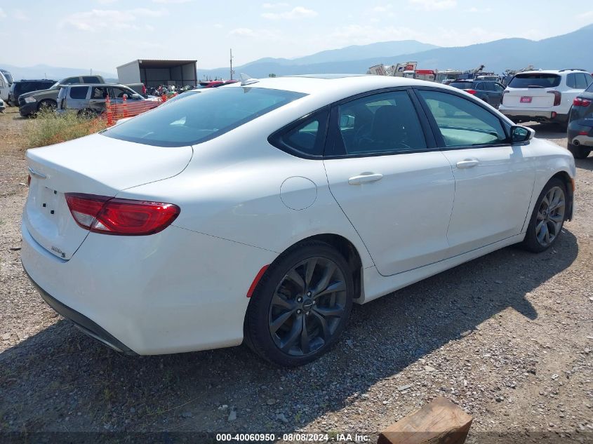 2015 Chrysler 200 S VIN: 1C3CCCBG4FN672451 Lot: 40060950