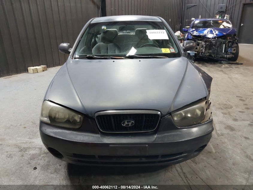 2002 Hyundai Elantra Gls VIN: KMHDN45D12U464329 Lot: 40062112