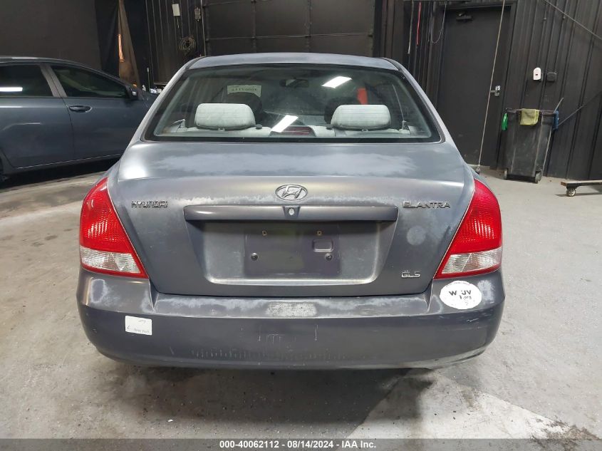 2002 Hyundai Elantra Gls VIN: KMHDN45D12U464329 Lot: 40062112