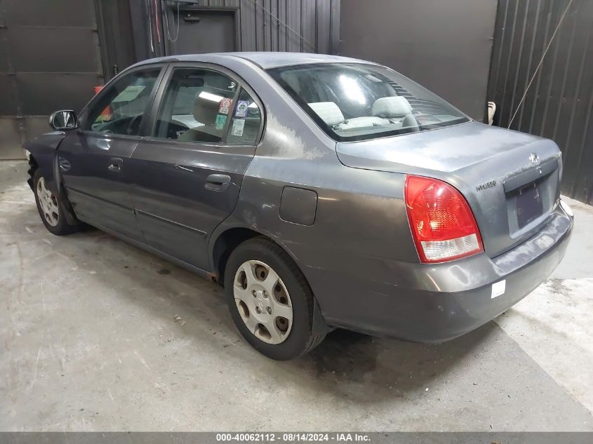 2002 Hyundai Elantra Gls VIN: KMHDN45D12U464329 Lot: 40062112