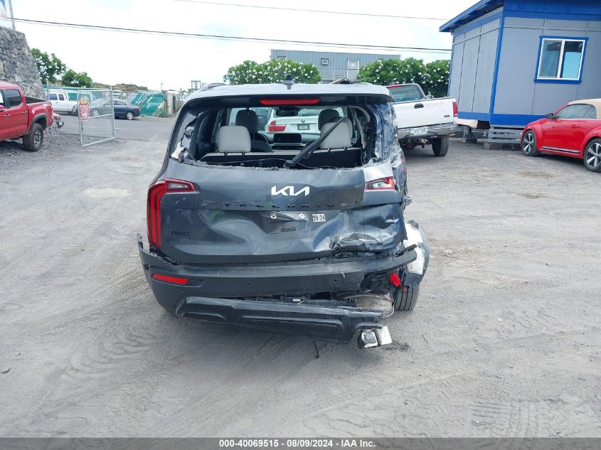 2022 Kia Telluride Sx VIN: 5XYP5DHC2NG313381 Lot: 40069515