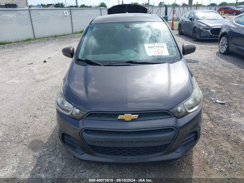 2016 Chevrolet Spark Ls Cvt VIN: KL8CB6SA4GC571024 Lot: 40073518