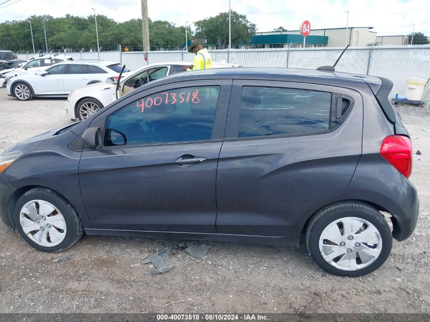 2016 Chevrolet Spark Ls Cvt VIN: KL8CB6SA4GC571024 Lot: 40073518