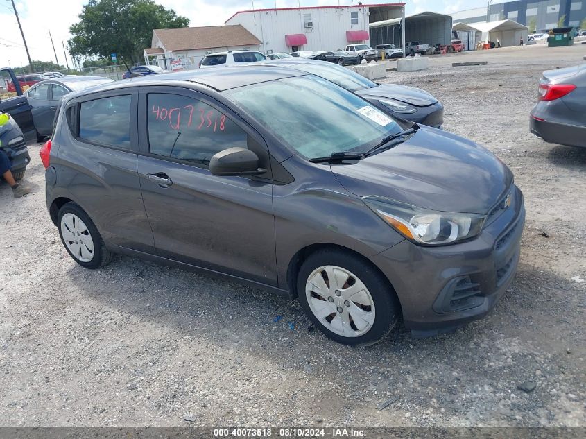 2016 Chevrolet Spark Ls Cvt VIN: KL8CB6SA4GC571024 Lot: 40073518