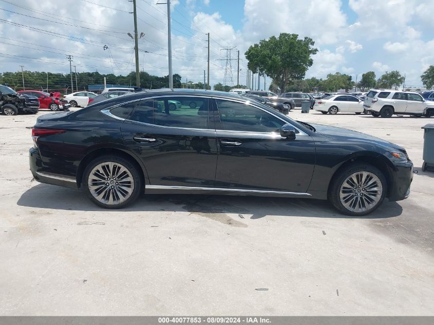 2018 Lexus Ls 500 VIN: JTHC5LFF7J5001080 Lot: 40077853