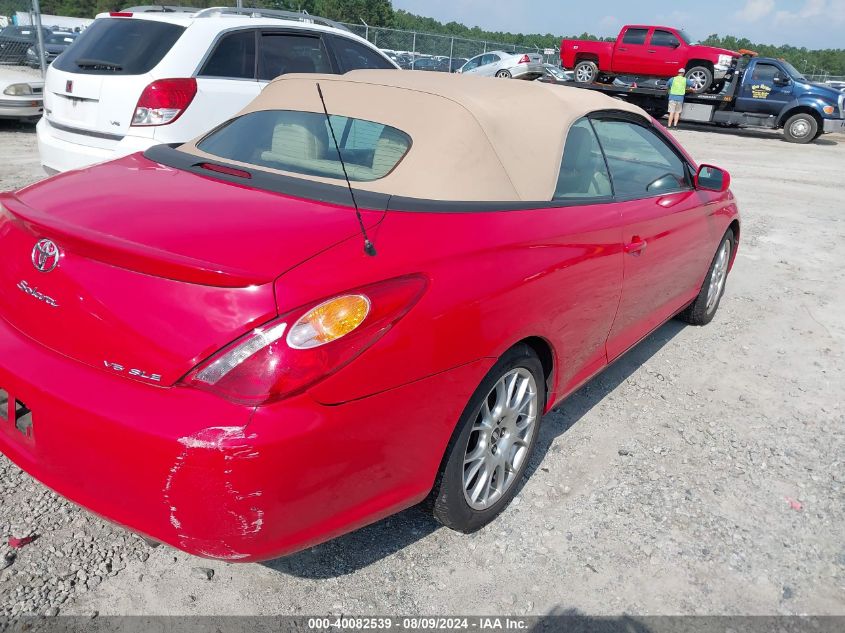 2006 Toyota Camry Solara Sle VIN: 4T1FA38P36U086539 Lot: 40082539