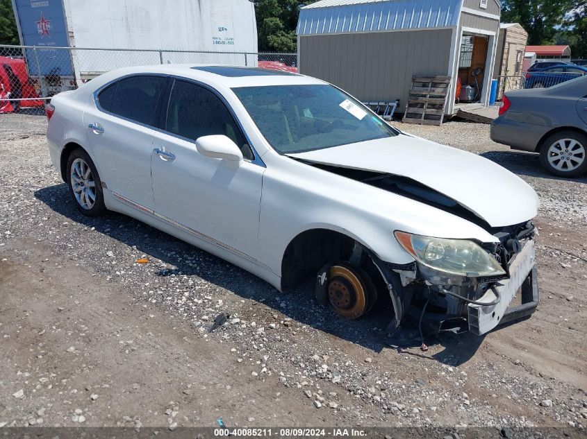 2008 Lexus Ls 460 VIN: JTHBL46F485052201 Lot: 40085211