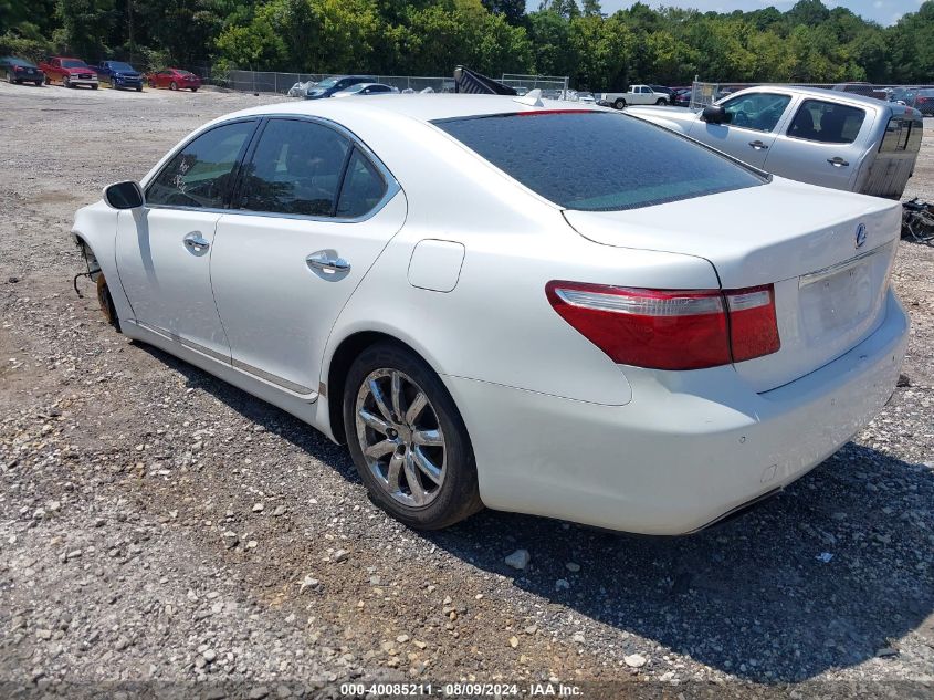 2008 Lexus Ls 460 VIN: JTHBL46F485052201 Lot: 40085211