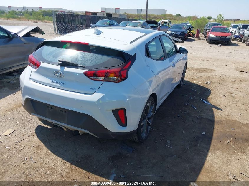 2020 Hyundai Veloster 2.0 Premium VIN: KMHTG6AF1LU024783 Lot: 40089455