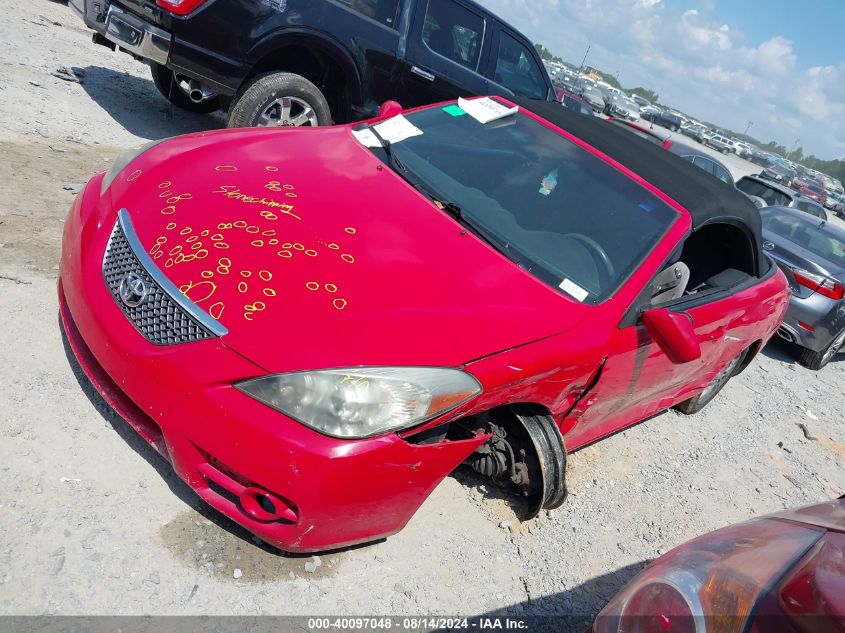 2007 Toyota Camry Solara Se VIN: 4T1FA38P27U133626 Lot: 40097048