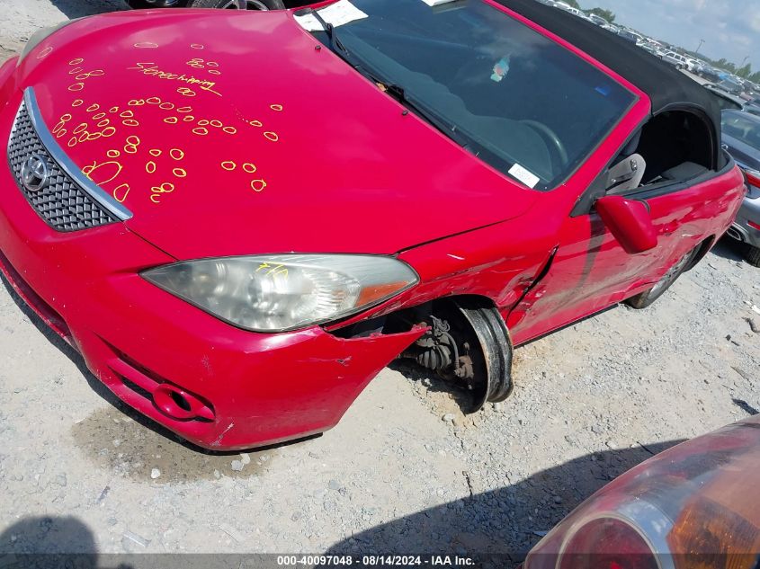 2007 Toyota Camry Solara Se VIN: 4T1FA38P27U133626 Lot: 40097048