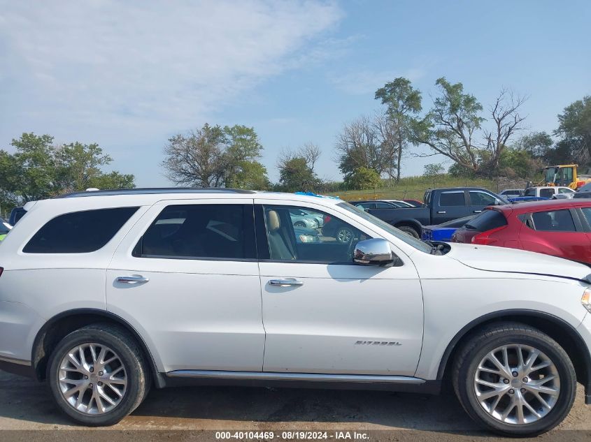 2015 Dodge Durango Citadel VIN: 1C4RDJEG6FC148099 Lot: 40104469