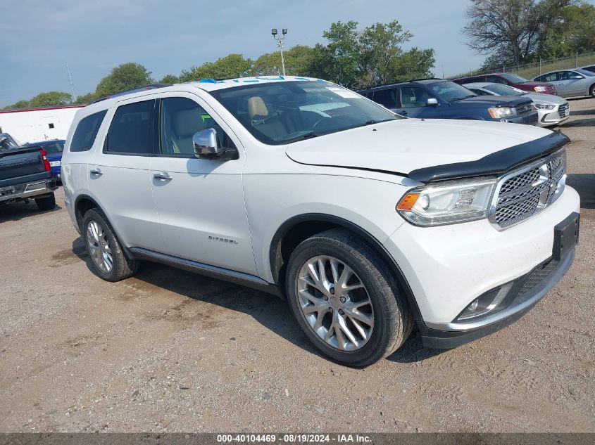 2015 Dodge Durango Citadel VIN: 1C4RDJEG6FC148099 Lot: 40104469