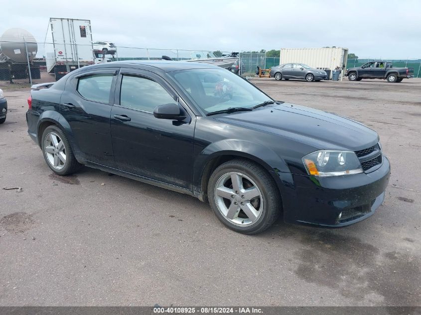 2013 Dodge Avenger Sxt VIN: 1C3CDZCB8DN552779 Lot: 40108925