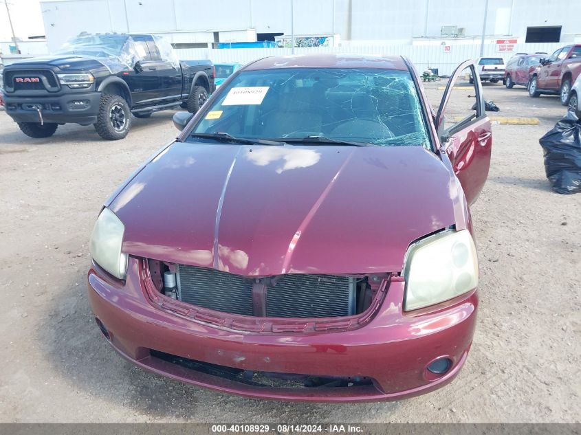 2007 Mitsubishi Galant Es/Se VIN: 4A3AB36F77E035320 Lot: 40108929