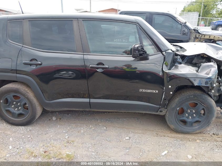 2020 Jeep Renegade Sport Fwd VIN: ZACNJAAB1LPL14065 Lot: 40109853