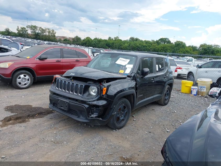 2020 Jeep Renegade Sport Fwd VIN: ZACNJAAB1LPL14065 Lot: 40109853