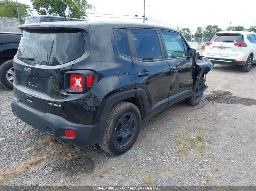 2020 Jeep Renegade Sport Fwd VIN: ZACNJAAB1LPL14065 Lot: 40109853