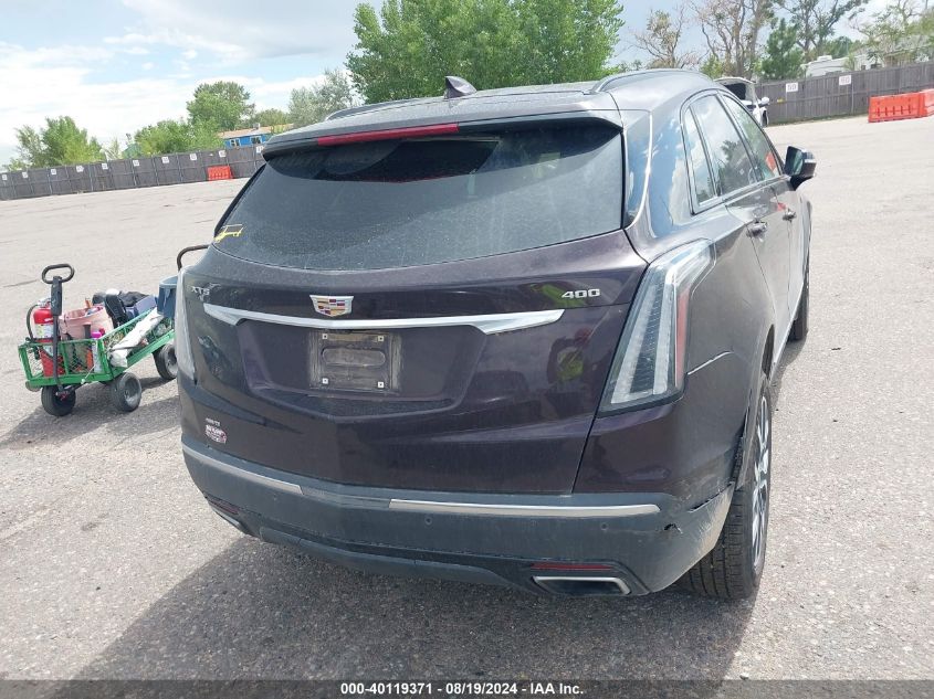 2021 Cadillac Xt5 Awd Sport VIN: 1GYKNHRS6MZ100290 Lot: 40119371