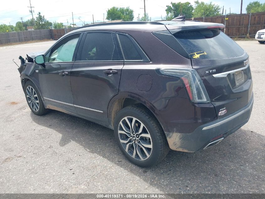 2021 Cadillac Xt5 Awd Sport VIN: 1GYKNHRS6MZ100290 Lot: 40119371