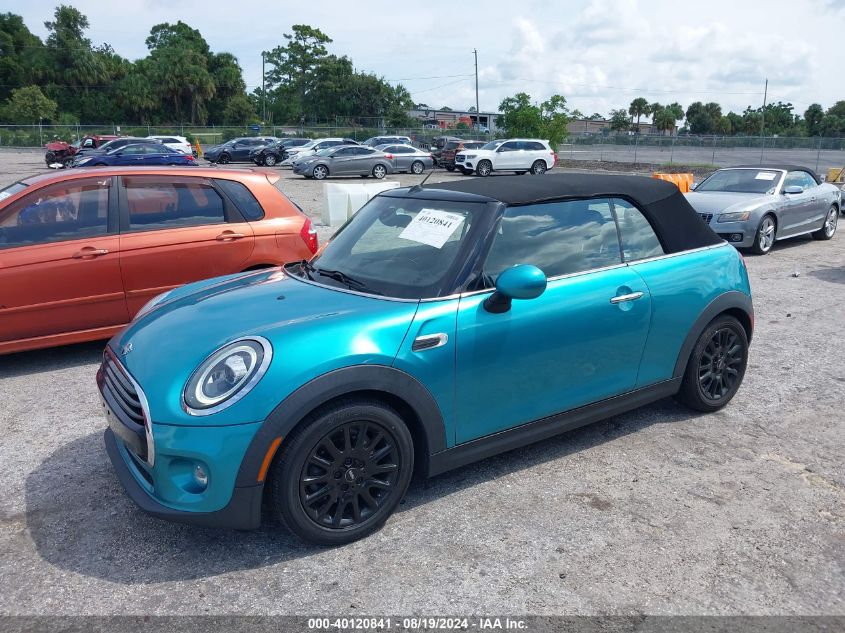 2019 Mini Convertible Cooper VIN: WMWWG5C54K3H07615 Lot: 40120841