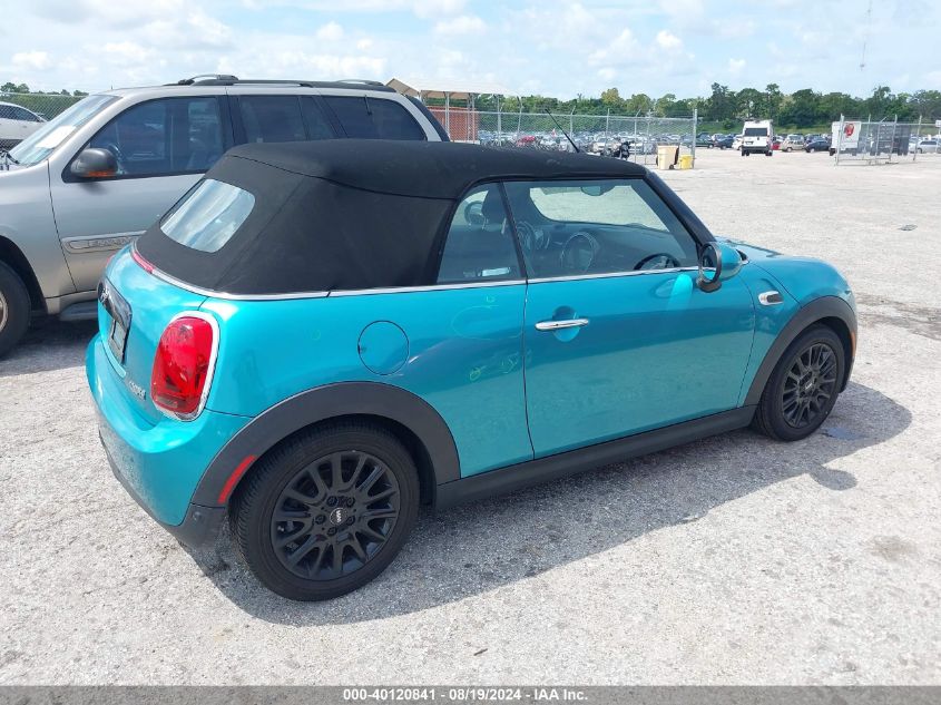 2019 Mini Convertible Cooper VIN: WMWWG5C54K3H07615 Lot: 40120841