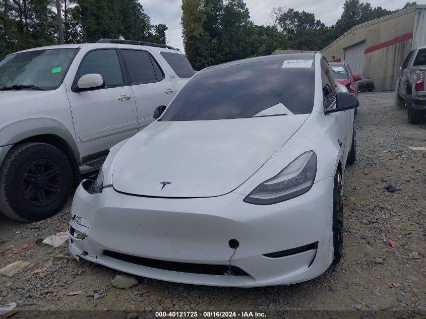 2020 Tesla Model Y VIN: 5YJYGDEFXLF025559 Lot: 40121725